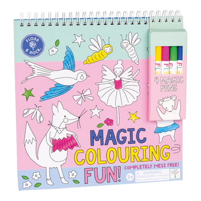 Cuaderno Colorear Mágico Enchanted Floss & Rock
