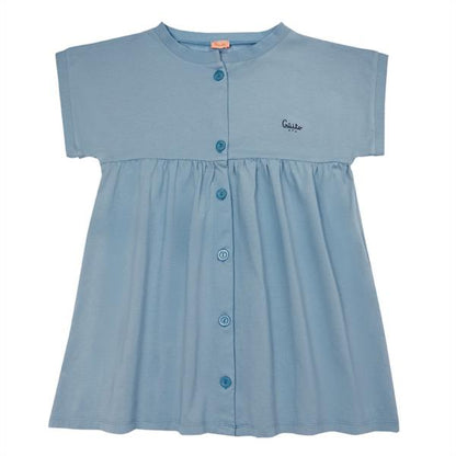Vestido Polo Guito Azul 100% Algodón