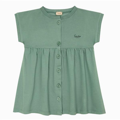 Vestido Polo Guito Green Jade Verde 100% Algodón