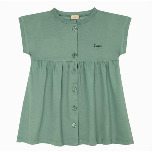 Vestido Polo Guito Green Jade Verde 100% Algodón