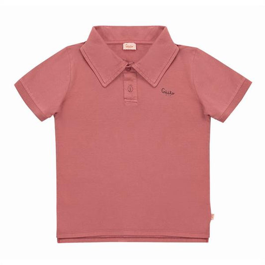 Polo Guito Coral 100% Algodón