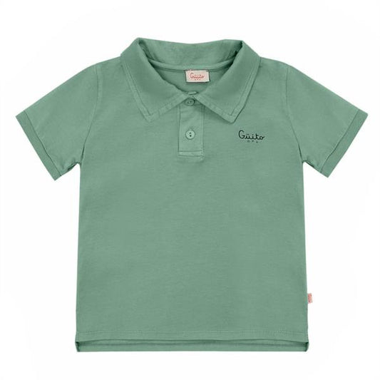 Polo Guito Green Jade Verde 100% Algodón