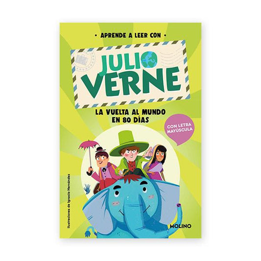 Aprende A Leer Con Julio Verne Vuelta Al Mundo en 80 días