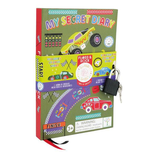 Diario Secreto Perfumado Coches Cars Floss & Rock