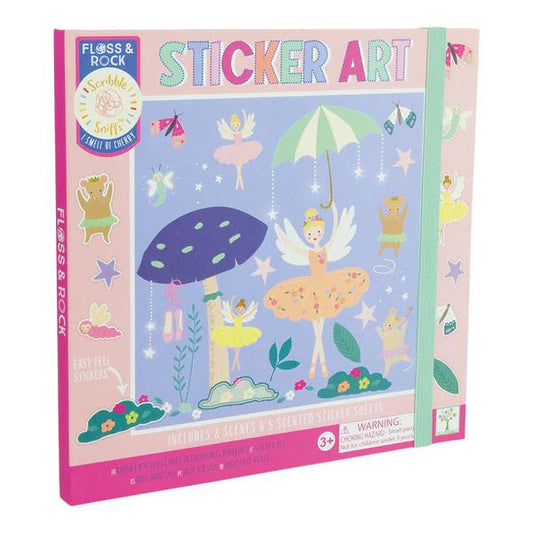 Libro Pegatinas Olor Enchanted Floss & Rock