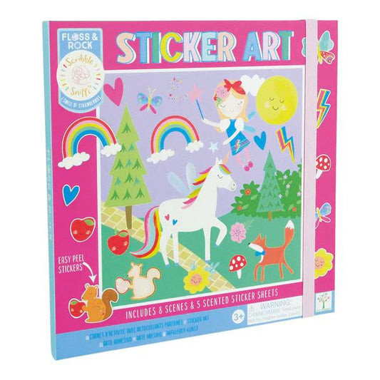 Libro Pegatinas Olor Rainbow Fairy Floss & Rock