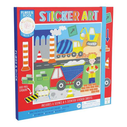 Libro Pegatinas Olor Construcción Floss & Rock