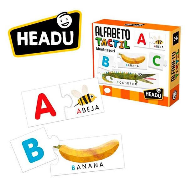 Alfabeto Táctil Montessori Headu