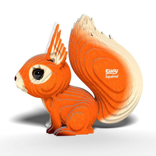 Puzzle 3D Ardilla Arborícola Eugy Dodoland
