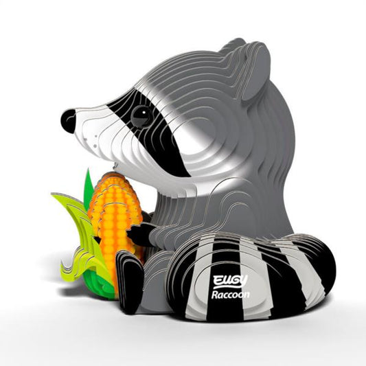 Puzzle 3D Mapache Eugy Dodoland