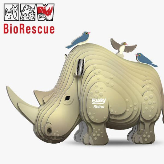 Puzzle 3D Rinoceronte Eugy Dodoland
