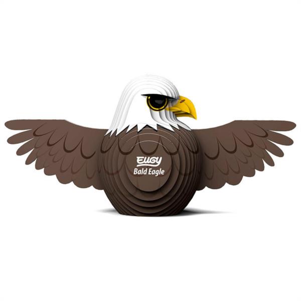 Puzzle 3D Águila Calva Eugy Dodoland