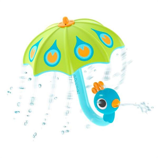 Juego Baño Paraguas Lluvia Verde Yookidoo