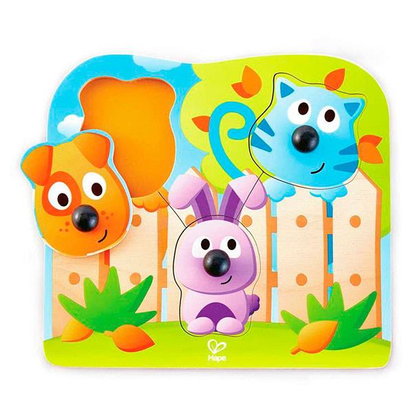 Puzzle Encajable Animalitos Hape