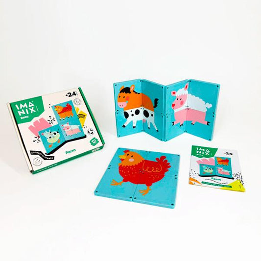 Imanix Baby Granja 12 Piezas Braintoys