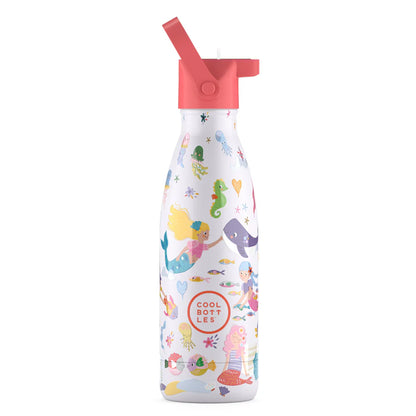 Botella Termo Sweet Mermaids Sirenas 350ml - Cool Bottles