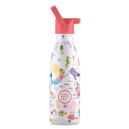 Botella Termo Sweet Mermaids Sirenas 350ml - Cool Bottles