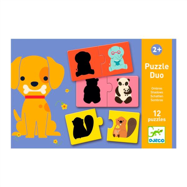 Educativos Puzzle Dúo Sombras Djeco