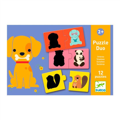 Educativos Puzzle Dúo Sombras Djeco