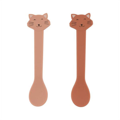 Cucharas Silicona Trixie Gato 2 Unidades