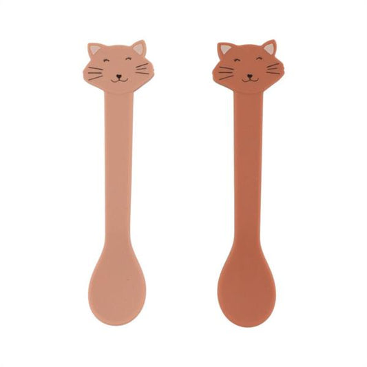 Cucharas Silicona Trixie Gato 2 Unidades
