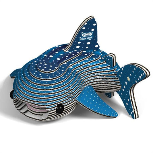 Puzzle 3D Tiburón Ballena Eugy Dodoland