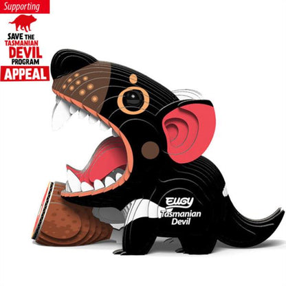 Puzzle 3D Demonio Tasmania Eugy Dodoland