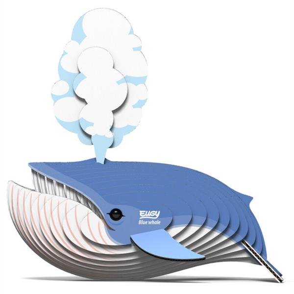 Puzzle 3D Ballena Azul Eugy Dodoland