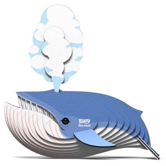 Puzzle 3D Ballena Azul Eugy Dodoland