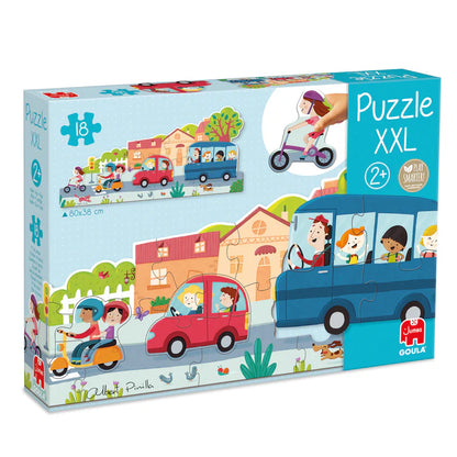 Puzzle XXL Vehículos Goula