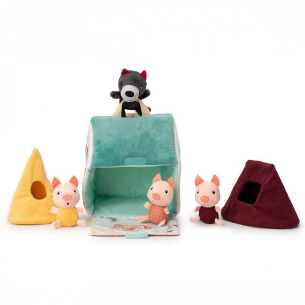 Las Casas del Lobo y los 3 Cerditos - Lilliputiens