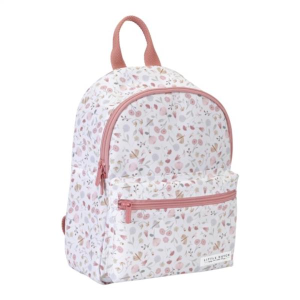 Mochila Flores Y Mariposas Little Dutch
