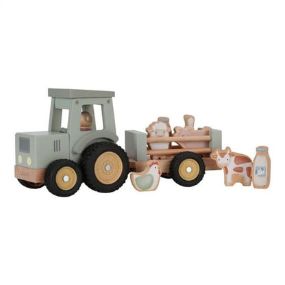 Tractor Con Trailer Little Farm Little Dutch