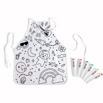 Delantal para Colorear Hape