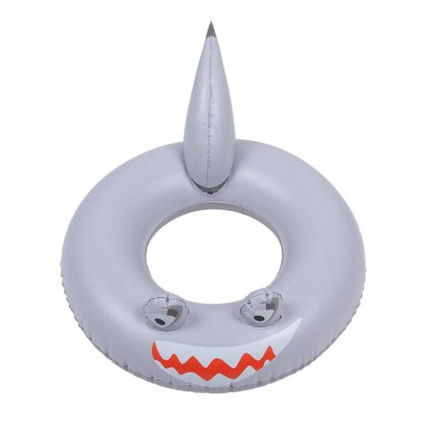Flotador Tiburón Gris 55 cm