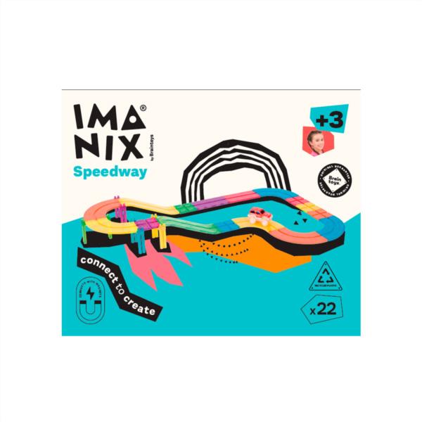 Braintoys Imanix Pista De Carreras 22 Piezas (Incluye Coche)