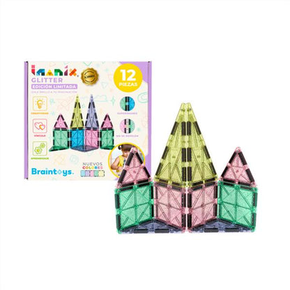 Braintoys Imanix Glitter 12 Pzas