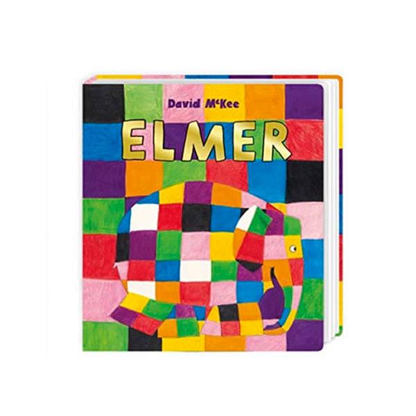 Elmer Board Book