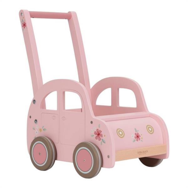 Caminador Little Dutch Coche Rosa
