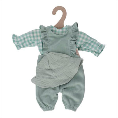 Ropita de Muñeca Cuadros Verde Little Dutch