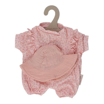 Ropita de Muñeca Rosa Flores Little Dutch