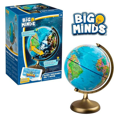 Globo Terráqueo Día y Noche