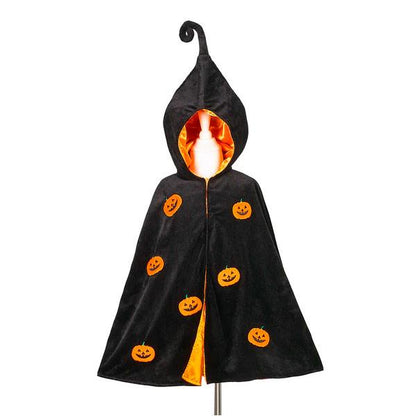 Capa de Calabaza de Halloween 4-8 años