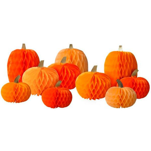 Calabazas Papel Decoración Otoño Halloween MeriMeri