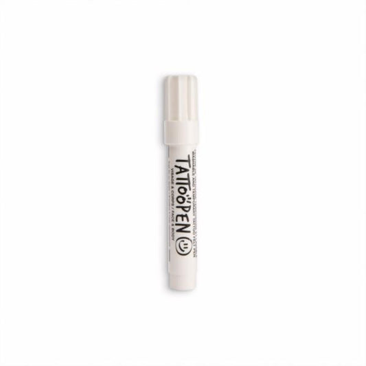 TattooPen Blanco Nailmatic Rotulador Tatuaje Temporal Lavable