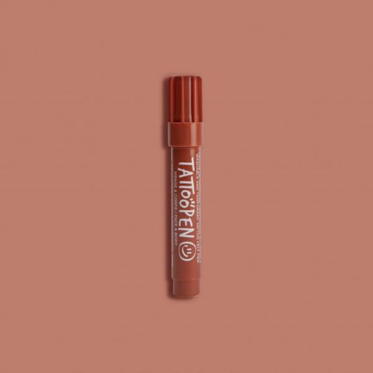 TattooPen Marrón Nailmatic Rotulador Tatuaje Temporal Lavable