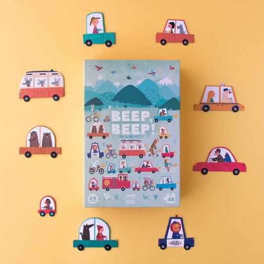 Puzzle Beep Beep! Coches Londji