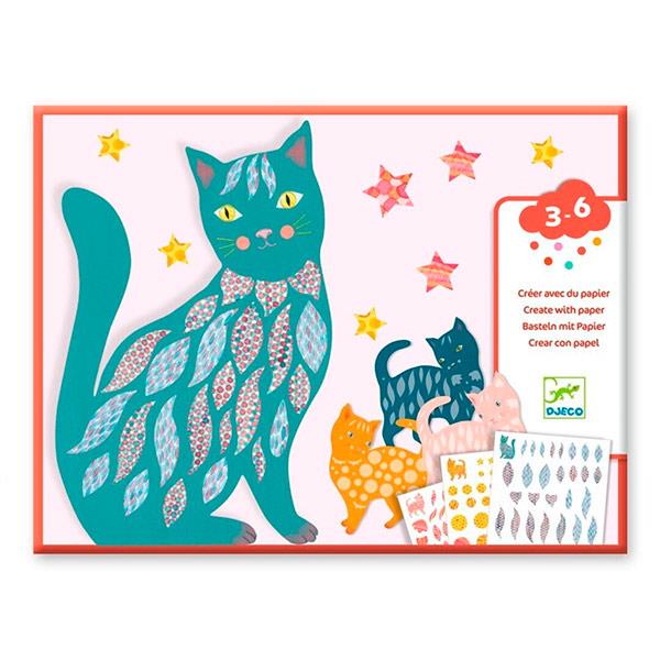 Crear con Papel Los Gatitos de Elodie