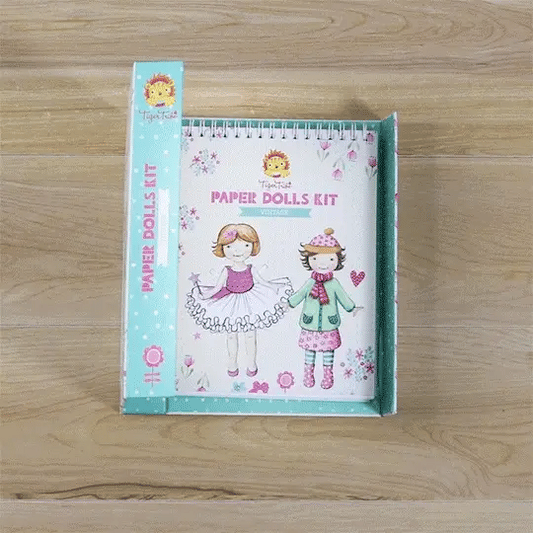 Paper Doll Kit Vintage Tiger Tribe
