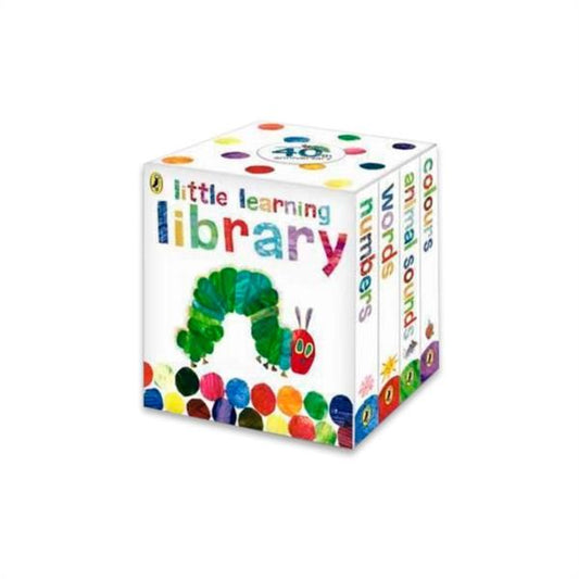 Mini Biblioteca Eric Carle Learn With the Very Hungry Caterpillar